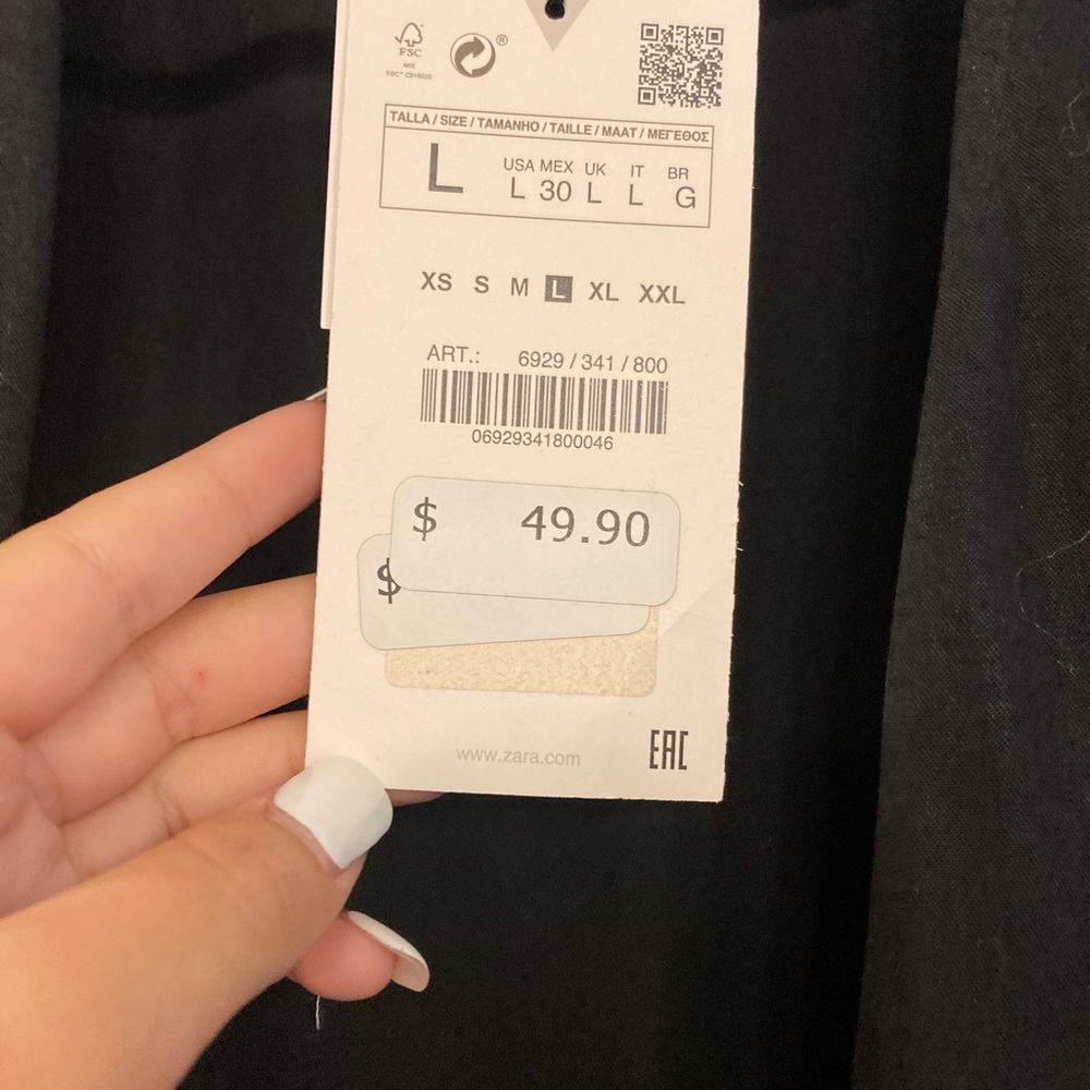 Brand new zara black dress! Never worn great condition